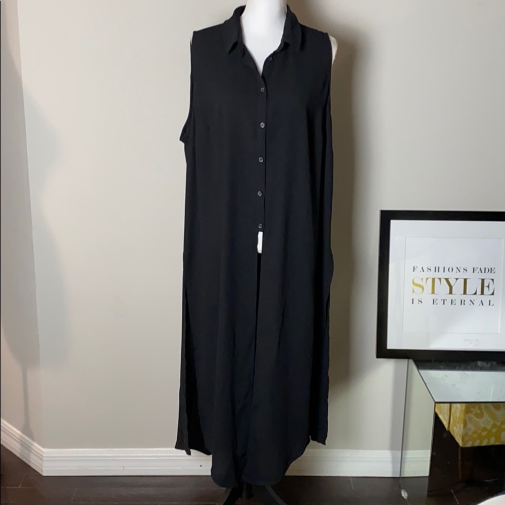 Eloquii Sleeveless Long Tunic